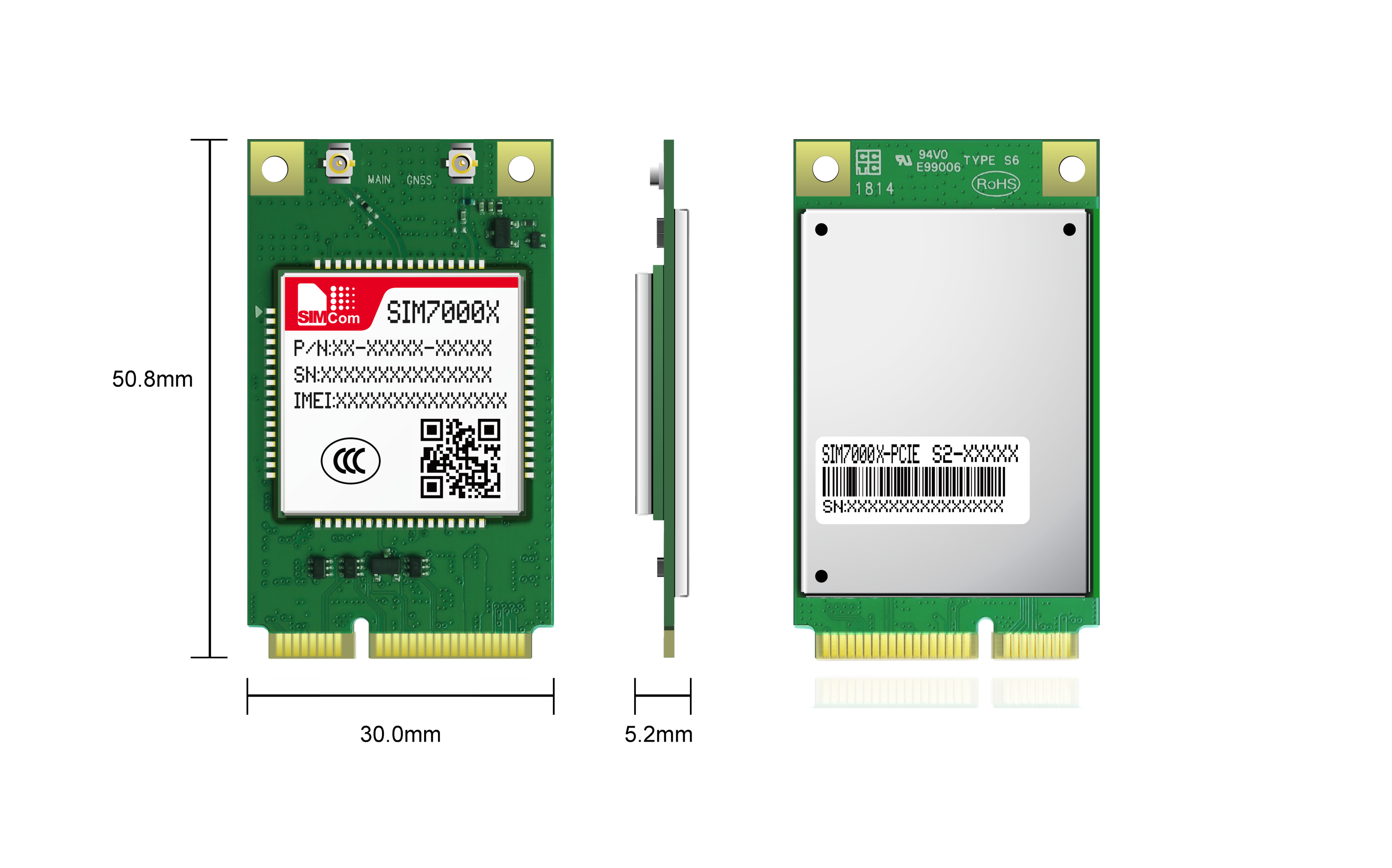 SIM7000A-PCIE