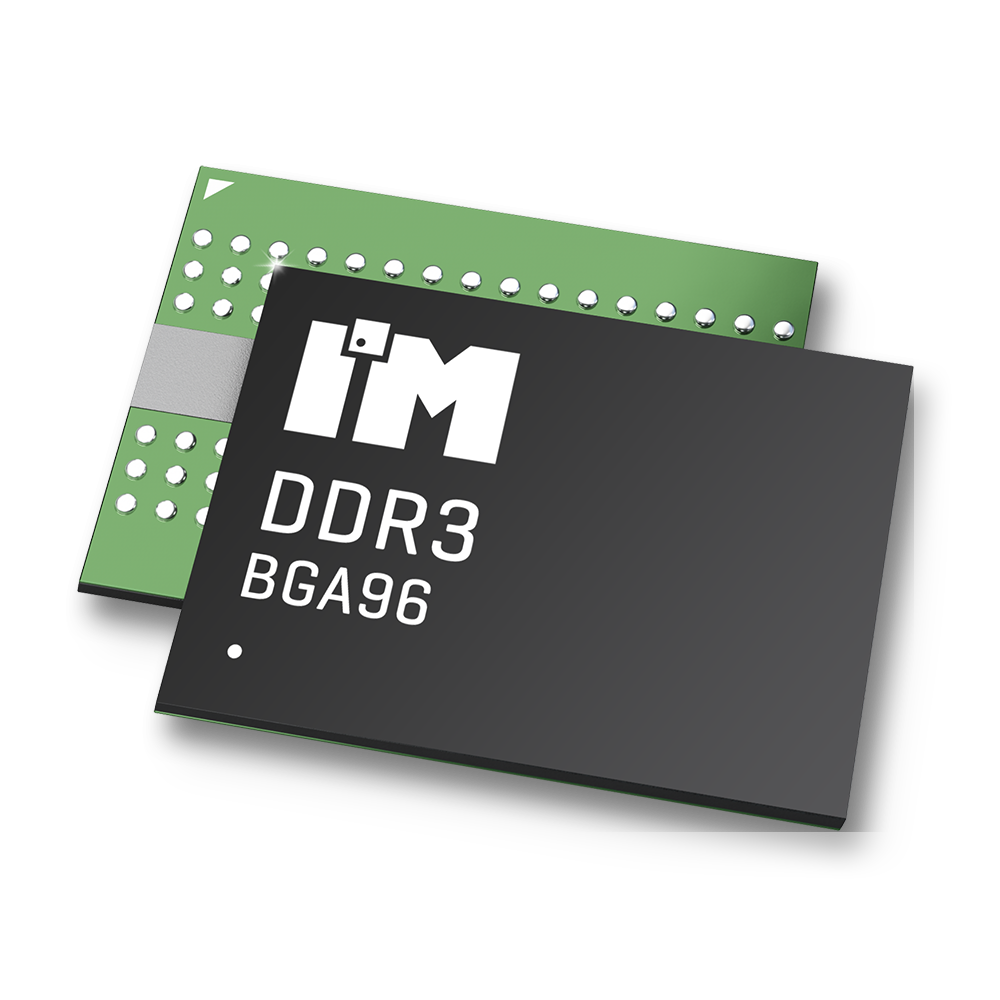 DDR3 8Gb, 1.35V/1.5V, 512Mx16 (1CS), 933MHz (1866Mbps), 0C to +95C, FBGA-96