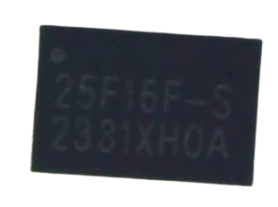 16Mbit 3.3V SPI NOR Quad I/O, DFN8 2x3x0.4mm