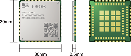 
SIM8230 is a Multi-Band 5G NR/LTE-FDD/LTE-TDD module which supports R17 5G SA.