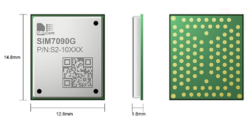 SIM7090 is the LPWA module which supports wireless communication modes of Cat-M/Cat-NB.