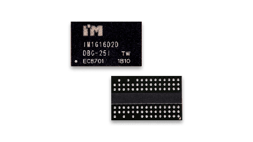 [IM2G04D2DBBG-25] DDR2 2Gb, 1.8V, 512Mx4, 400MHz (800Mbps), 0C to +95C, FBGA-60