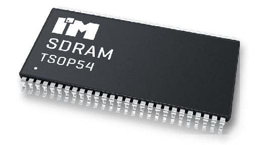 [IM6432SDBABG-6I] SDRAM, 64Mb, 3.3V, 2Mx32, 166MHz (166Mbps), -40C to +85C, FBGA-54