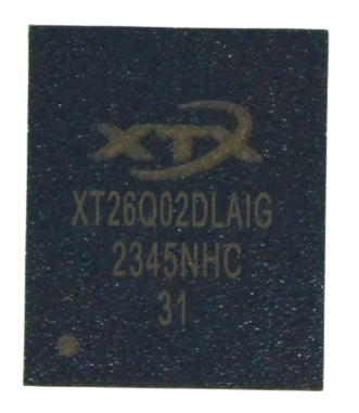 [XT26Q02DLAIGA] 2Gbit 1.8V SPI NAND Quad I/O, LGA8 6x5mm