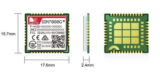 [SIM7080G] The SIM7080G is Multi-Band CAT-M and NB-IoT module solution